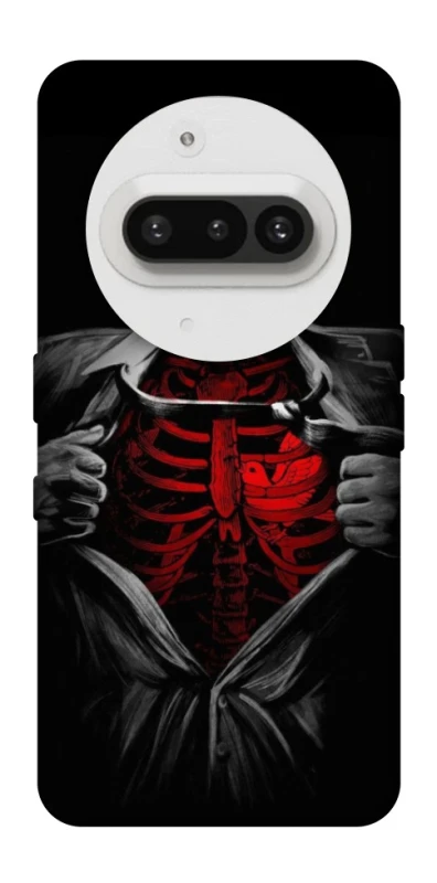 Чехол на Nothing Phone (3a) Skeleton Heart фото 1 из 1