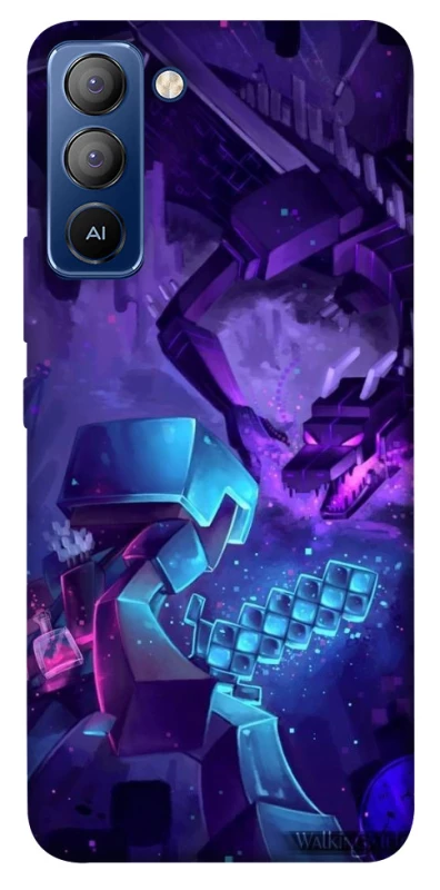 Чохол на TECNO Pop 5 LTE Minecraft dragon фото 1 з 1