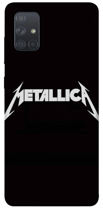 Чохол на Samsung Galaxy A71 Metallica logo фото 1 з 1