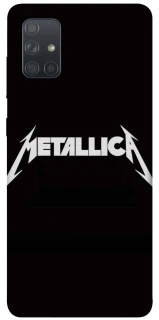 Чехол на Samsung Galaxy A71 Metallica logo фото 1 из 1