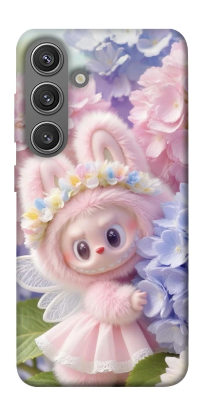 Чохол на Samsung Galaxy S24+ Labubu & Flowers ver.1 фото 1 з 1
