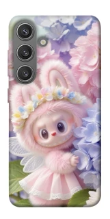 Чохол на Samsung Galaxy S24+ Labubu & Flowers ver.1 фото 1 з 1