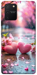 Чехол на Samsung Galaxy S10 Lite Pink heart фото 1 из 1