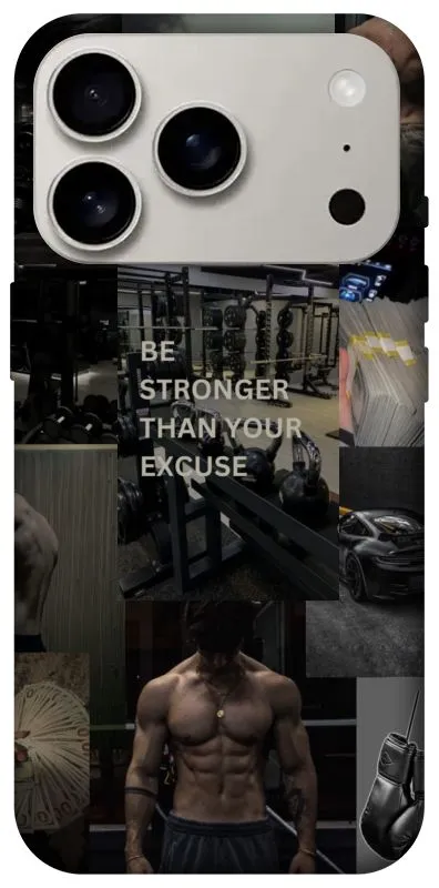 Чехол на Apple iPhone 18 Pro Be stronger фото 1 из 2