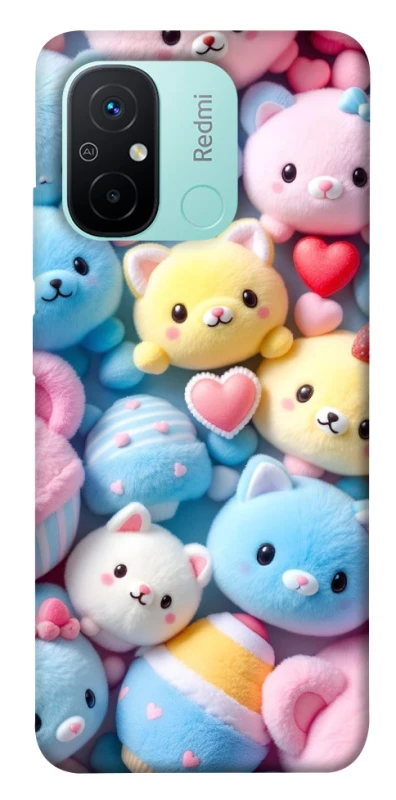 Чохол на Xiaomi Redmi 12C / Poco C55 Soft toys фото 1 з 1