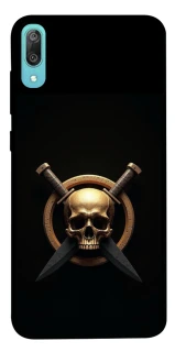 Чехол на Huawei Y6 Pro (2019) Golden Skull фото 1 из 1