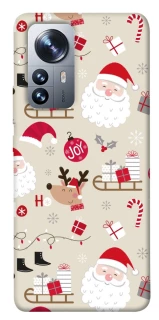 Чохол на Xiaomi 12 / 12X Новорічний v1 фото 1 з 1