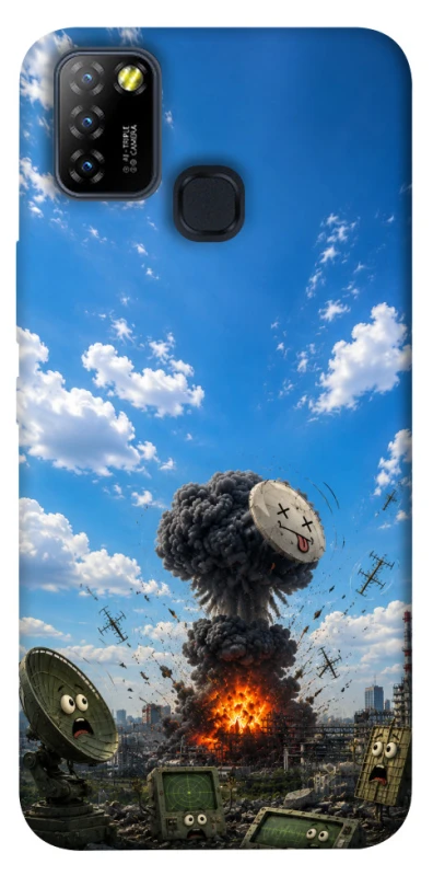 Чохол на Infinix Hot 10 Lite Moscow never sleeps ver.6 фото 1 з 1