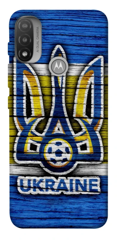 Чехол на Motorola Moto E20 UA-Football ver.1 фото 1 из 1