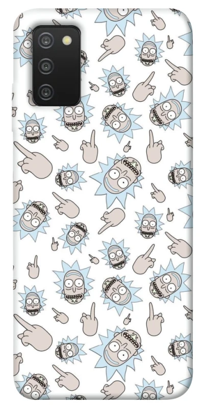 Чохол на Samsung Galaxy A03s Rick and Morty style фото 1 з 1