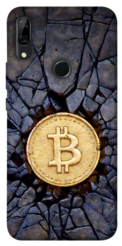 Чохол на Huawei P Smart Z Bitcoin cracks фото 1 з 1