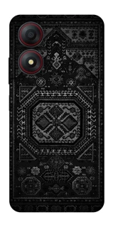 Чохол на ZTE Blade A34 4G Чорний килим фото 1 з 1