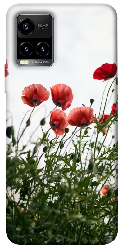 Чохол на Vivo Y21 / Y33s Поле маків фото 1 з 1