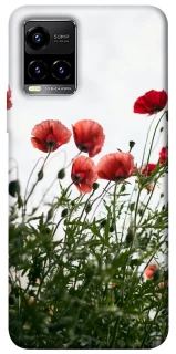 Чехол на Vivo Y21 / Y33s Поле маков фото 1 из 1