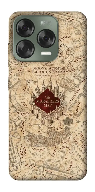 Чехол на ZTE Nubia V70 Design Marauders map фото 1 из 1