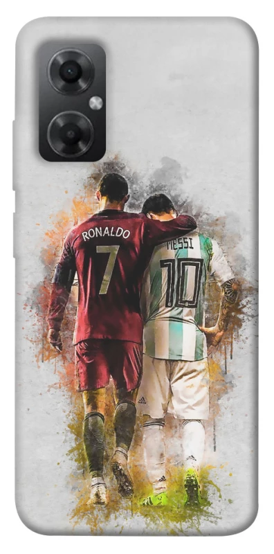 Чохол на Xiaomi Redmi Note 11R Ronaldo та Messi фото 1 з 1