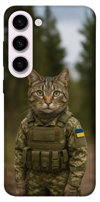 Чохол на Samsung Galaxy S23+ Кіт захисник фото 1 з 1