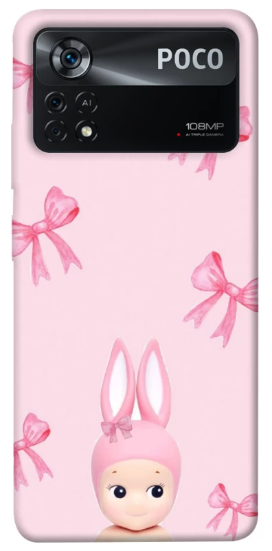 Чохол на Xiaomi Poco X4 Pro 5G Ribbon Bunny фото 1 з 1