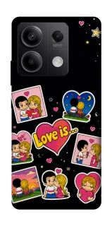 Чехол на Xiaomi Redmi Note 13 5G Love is фото 1 из 1