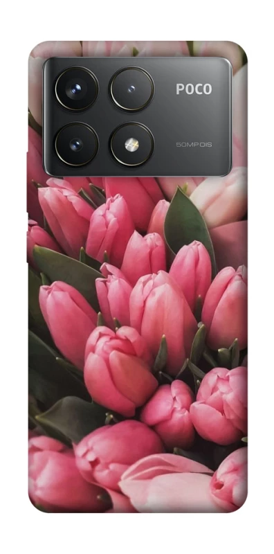 Чохол на Xiaomi Poco F6 Pro Flowers v3 фото 1 з 1