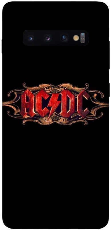 Чехол на Samsung Galaxy S10+ AC/DC фото 1 из 1