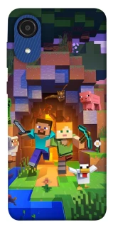 Чохол на Samsung Galaxy A03 Core Minecraft game фото 1 Чохол на Samsung Galaxy A03 Core Minecraft game фото 1 з 1