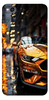 Чохол на Xiaomi Redmi 4a Golden sports car фото 1 з 1