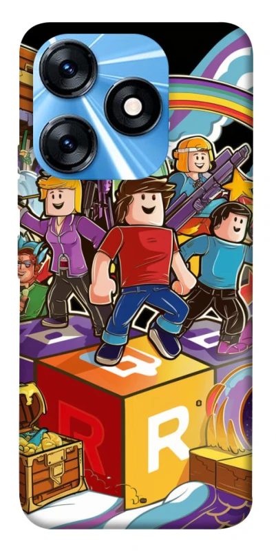 Чохол на TECNO Spark 10 Roblox family фото 1 з 1