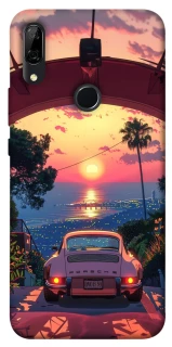 Чехол на Huawei P Smart Z Porsche at sunset фото 1 из 1
