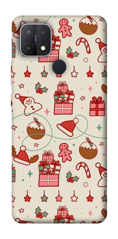 Чохол на Oppo A15s / A15 Новорічний v14 фото 1 з 1