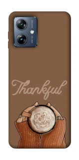 Чохол на Motorola Moto G54 Power Thankful coffee фото 1 з 1