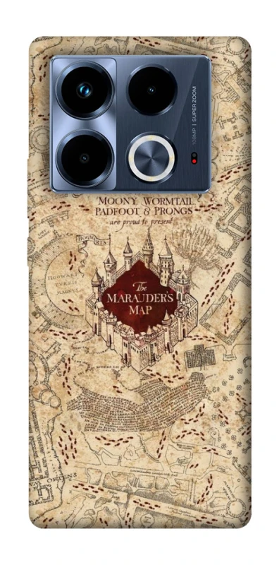 Чохол на Infinix Note 40 4G Harry Potter Marauder's Map фото 1 з 1