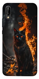 Чохол на Huawei P20 Lite Вогняний кіт фото 1 Чохол на Huawei P20 Lite Вогняний кіт фото 1 з 1