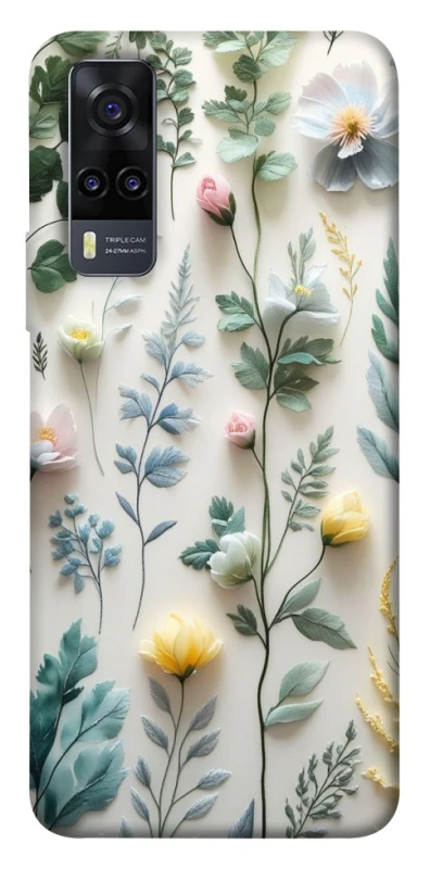 Чохол на Vivo Y31 Floral design ver.4 фото 1 з 1