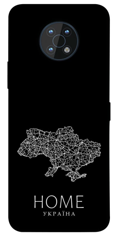 Чохол на Nokia G50 Ukraine black map фото 1 з 1