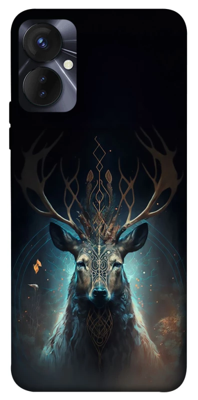 Чехол на TECNO Spark 9 Pro (KH7n) Скандинавский олень v2 фото 1 из 1