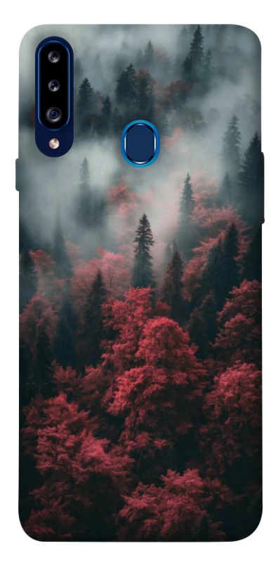 Чохол на Samsung Galaxy A20s Red Wood фото 1 з 1