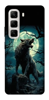 Чохол на Infinix Hot 50 4G Вовк під місяцем фото 1 з 1