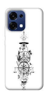 Чехол на Oppo A6 Pro 4G/5G Tattoo ver.7 фото 1 из 2