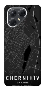 Чехол на TECNO Pova 7 Chernihiv map фото 1 из 1