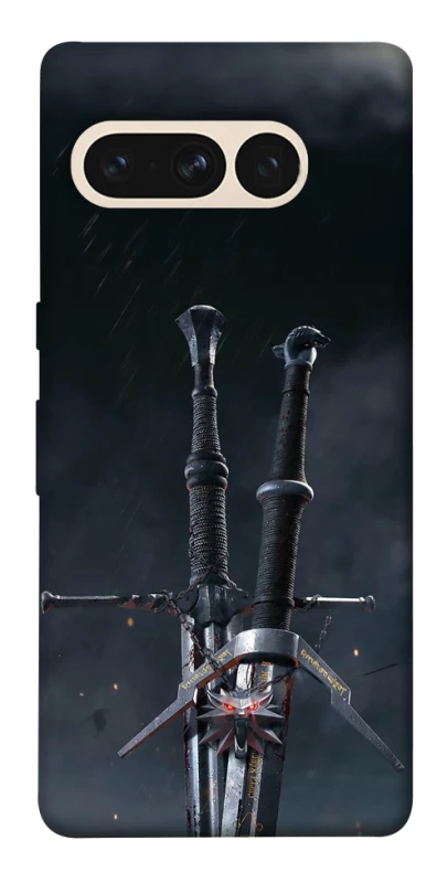 Чехол на Google Pixel 7 Pro Мечи Ведьмака фото 1 из 1