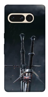 Чехол на Google Pixel 7 Pro Мечи Ведьмака фото 1 из 1