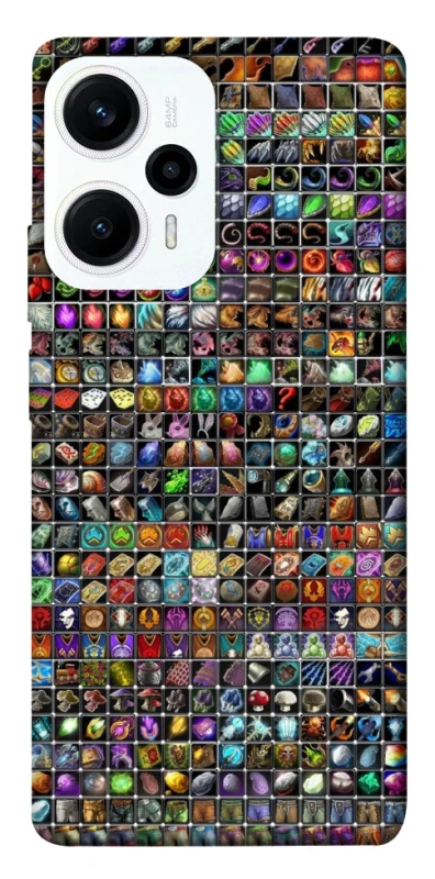 Чохол на Xiaomi Poco F5 / Note 12 Turbo Inventory menu ver.1 фото 1 з 1