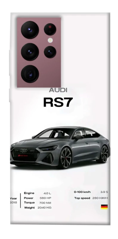 Чохол на Samsung Galaxy S22 Ultra Audi RS7 фото 1 з 1