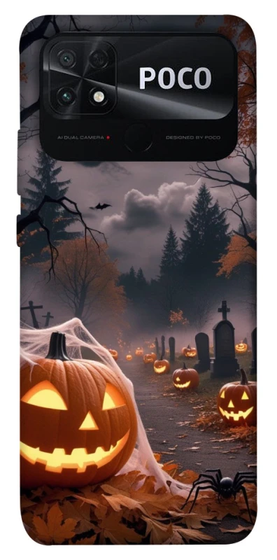 Чохол на Xiaomi Poco C40 Halloween фото 1 з 1