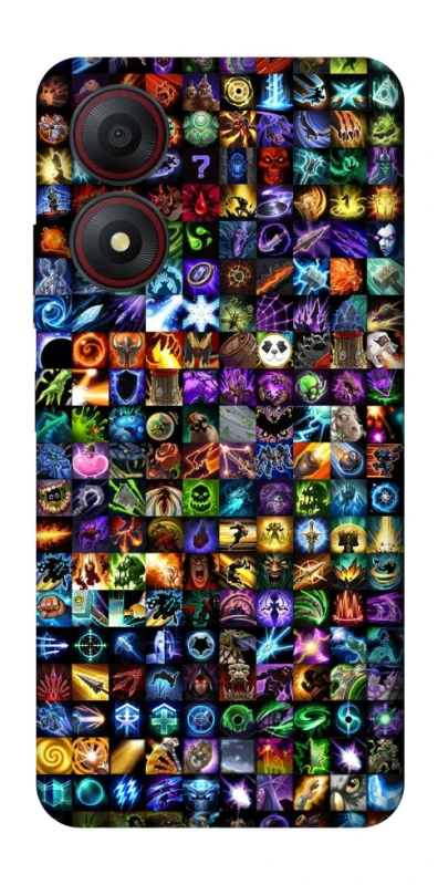 Чехол на ZTE Blade A34 4G Abilities menu ver.1 фото 1 из 1