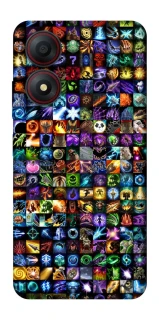 Чехол на ZTE Blade A34 4G Abilities menu ver.1 фото 1 из 1