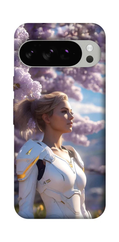 Чехол на Google Pixel 10 Pro Cyber space girl ver.1 фото 1 из 1