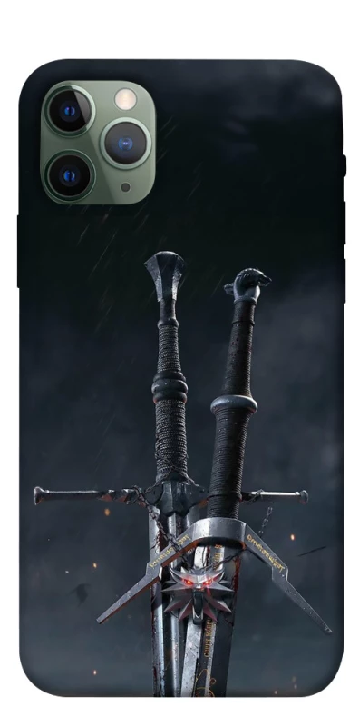 Чехол на Apple iPhone 11 Pro (5.8") Мечи Ведьмака фото 1 из 1