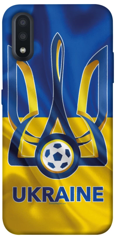 Чохол на Samsung Galaxy A01 Футбольний Герб v3 фото 1 з 1